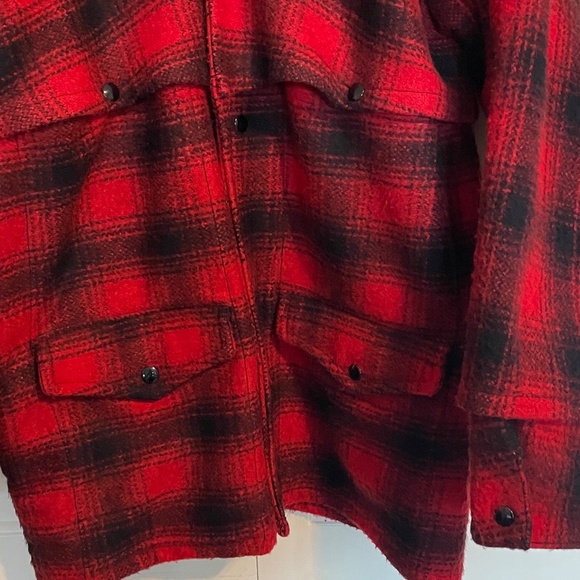 Aero Sportswear Vintage Buffalo Plaid Mackinaw Jacket - M- L (like FILSON) - Picture 10 of 15